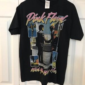 Pink Floyd Junk Food Black Graphic Tee